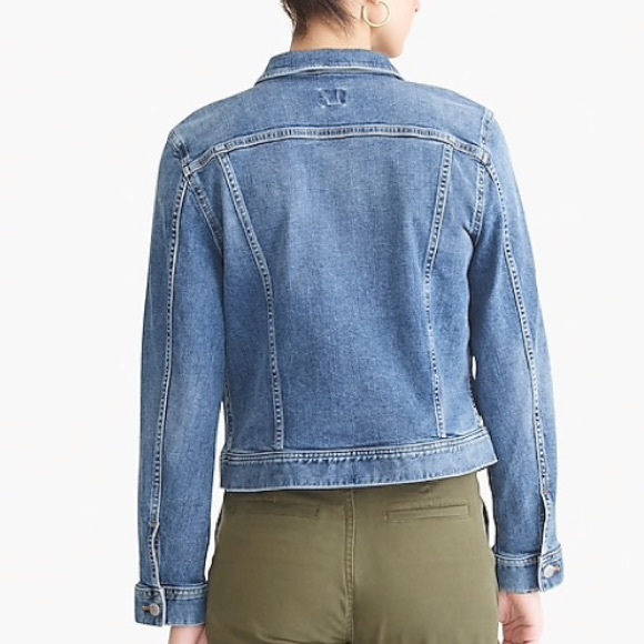 SOLD!  Factory Classic Denim Jacket - Picture 3 of 8